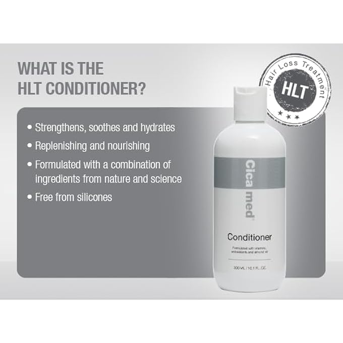 Cicamed ORGANIC SCIENCE HAIR LOSS TREATMENT CONDITIONER,WHITE,300 ML/ 10.1 FL. OZ. - Image 2